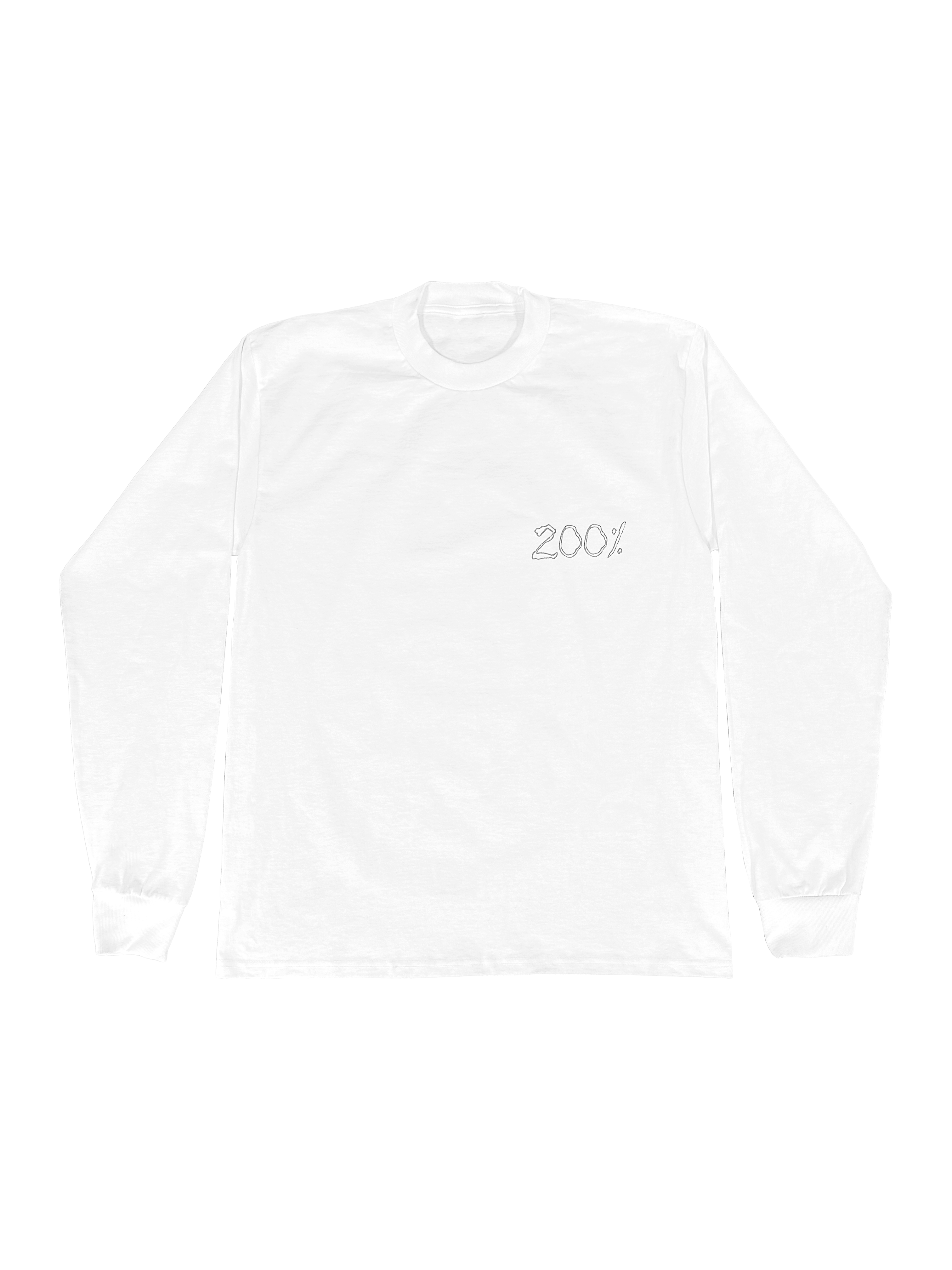 200% Long Sleeve Tee